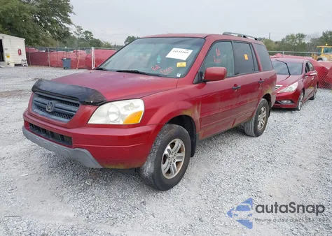2005 Honda Pilot Ex-L z USA, uszkodzony, nr VIN 5FNYF18595B045275